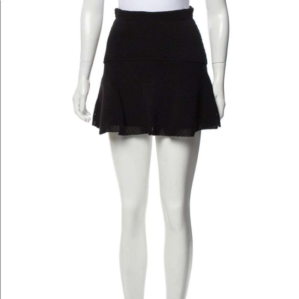 Iro net mini skirt